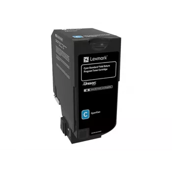 Lexmark - Hohe Ergiebigkeit - cyan - Original - Tonerpatrone LCCP - für Lexmark CS720de, CS720dte, CS725de, CS725dte, CX725de, CX725dhe, CX725dthe (74