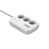 Listwa zasilająca Tellur TLL331521 Smart WiFi z 3 gniazdami, PD 30W, QC 18W