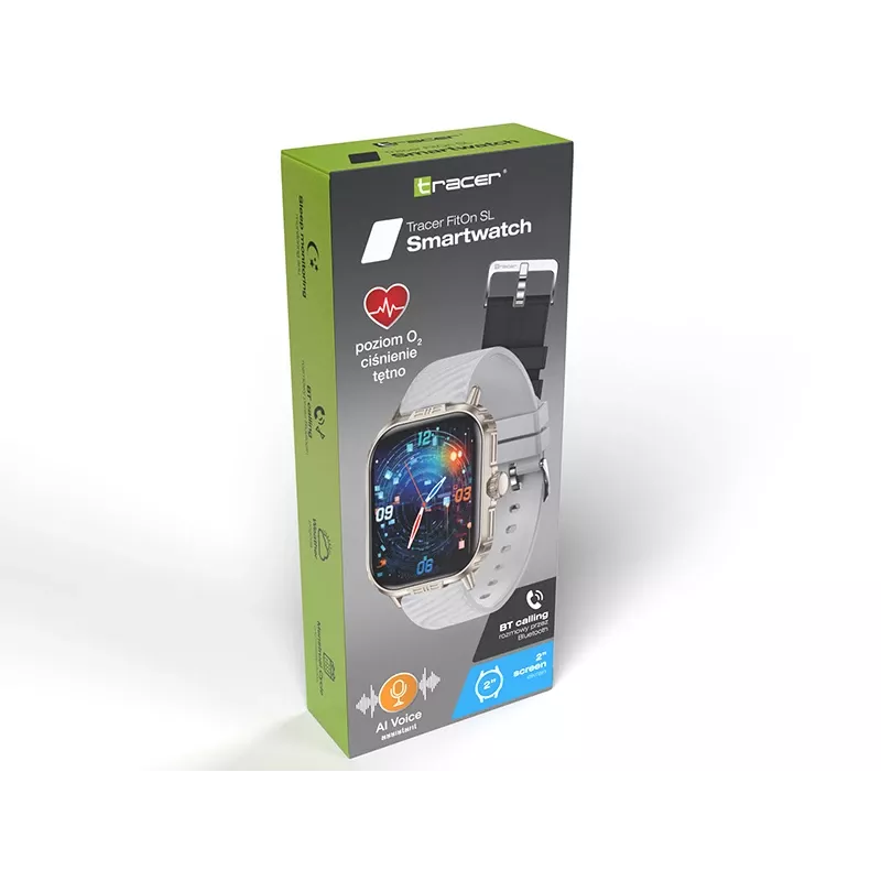 Tracer 47636 FitOn Smartwatch Srebrny