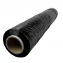 Folia stretch BESTPAK 23 µm czarna, szerokość rolki 1,5 m, rdzeń 1,2 cala, polietylen