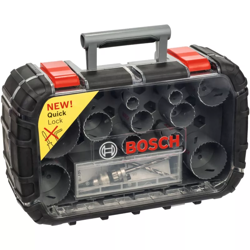 Zestaw uniwersalnych otwornic bimetalowych HSS, 17-częściowy, 20 60, 64, 76 mm (2608580887)