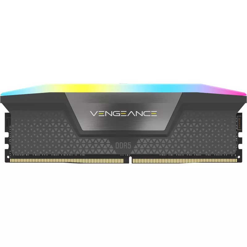 DIMM 64 GB DDR5-6000 (4x 16 GB) Quad-Kit, pamięć czarna, CMH64GX5M4B6000C36, Vengeance RGB, INTEL XMP
