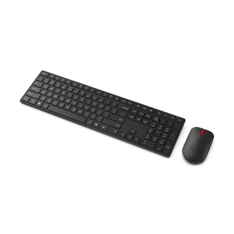 Lenovo | Multi-Mode Pro 6000 | Zestaw klawiatury i myszy | Bezprzewodowy | Mysz w zestawie | Estoński | Bluetooth | Eclipse Czarny