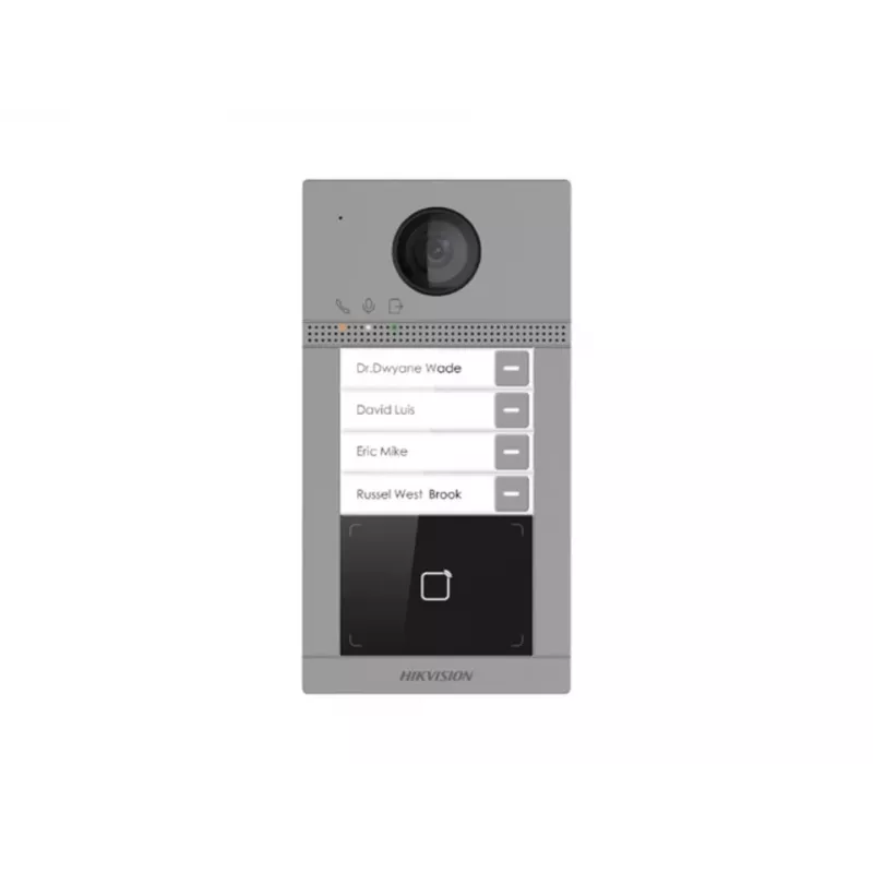 System wideodomofonowy Hikvision DS-KV8413-WME1(C) 2 MP Szary IP65