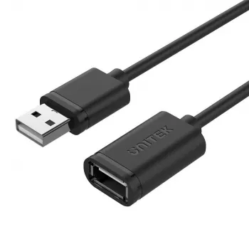 UNITEK Y-C450GBK Kabel USB 2 m USB 2.0 USB A Czarny