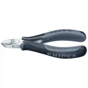 Knipex elektronické boční štípací kleště d.115mm tvar 2 úkos bez zrcadlového leštění