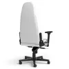 Fotel biurowy noblechairs NBL-ICN-PU-WED Wyściełane siedzisko Wyściełane oparcie Biały