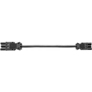 Kabel zasilający Bachmann 375.128 Czarny 3 m