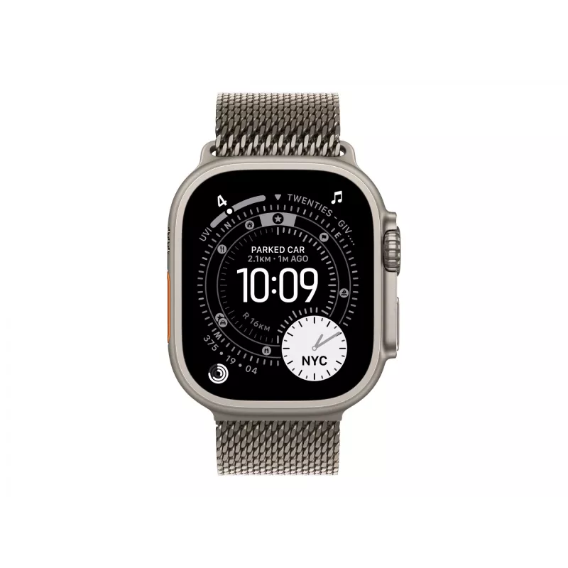 Pasek Apple MGHP4ZM/A Inteligentne akcesoria do noszenia Naturalny tytan 49 mm