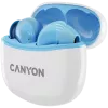 Słuchawki Canyon TWS-5 CNS-TWS5BL – True Wireless – Bluetooth 5.3 – Douszne – Etui ładujące USB-C – Sterowanie dotykowe – do 38h pracy – Czarny