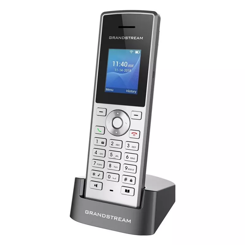 Telefon IP Grandstream Networks WP810 Czarny. Metaliczny 2 Linie TFT Wi-Fi