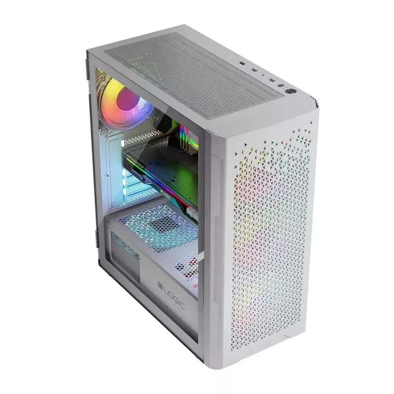 Obudowa Logic ARAMIS ARGB MINIDI USB 3.0 Biała