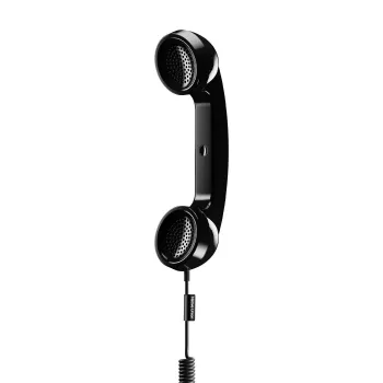 Słuchawka telefoniczna Native Union Pop Phone USB-C z funkcją odbierania/kończenia połączeń, czarna