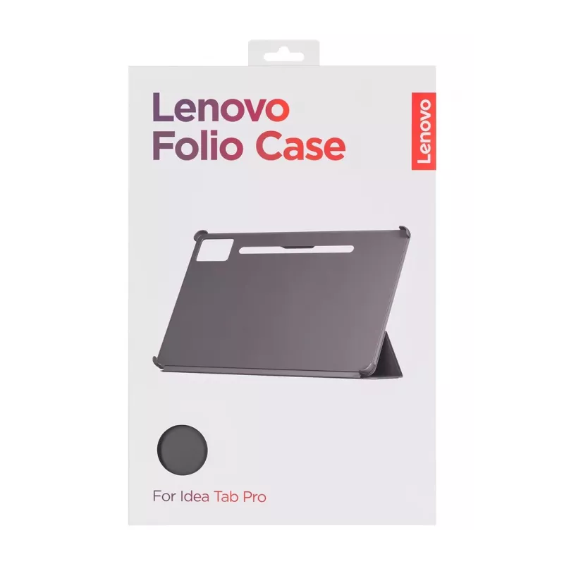 Etui folio do tabletu Lenovo ZG38C05980 — pasuje do 12,7 cala (32,3 cm), szare, poliwęglan/TPU