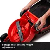Kosiarka pchana EINHELL GE-CM 18/30 Li — 18V, 3.0Ah, szerokość cięcia 30 cm, kosz 25 L