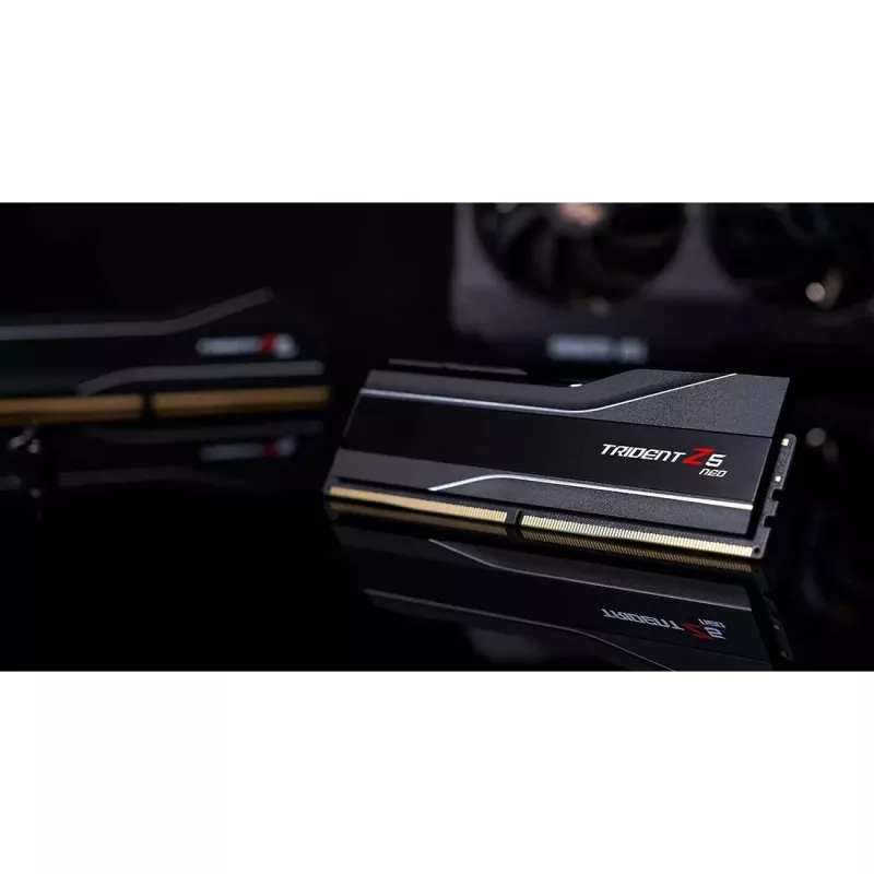 DIMM 32 GB DDR5-6000 (2x 16 GB) Dual-Kit, Arbeitsspeicher schwarz, F5-6000J3636F16GX2-TZ5N, Trident Z5 NEO, AMD EXPO