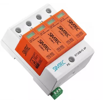 Ogranicznik przepięć T1+T2 B+C 4P SIMTEC