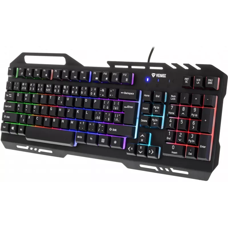 Klawiatura YKB 3200 SHADOW metal, LED