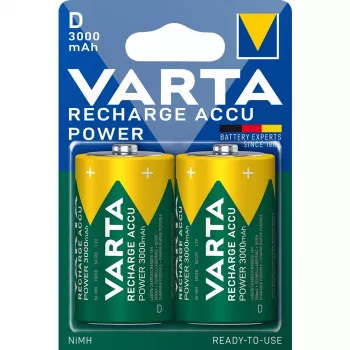 Bateria Varta VARTA RPA Ni-MH D (Mono) 3000mAh 1,2V / 2 szt. blister (56720 101 402)