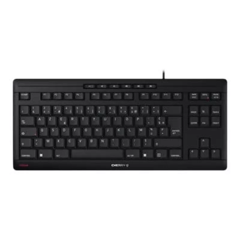 CHERRY STREAM TKL klawiatura uniwersalna USB QWERTZ szwajcarski czarny