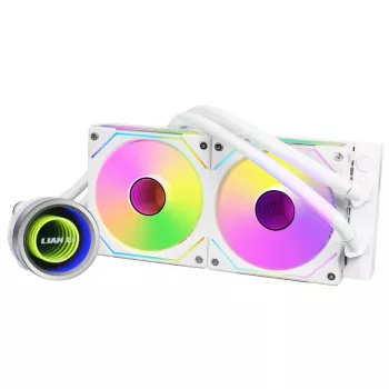 Chłodzenie cieczą typu all-in-one Lian Li Galahad II Trinity 12 cm Biały