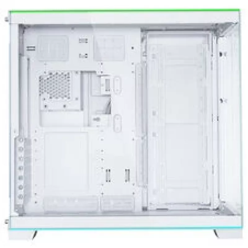 Lian Li O11 Dynamic EVO RGB PC-Enclosure Bundle HydroShift II LCD-S 360TL AiO + 3x UNI FAN SL-INF 120 Reverse Blade Fan - Biały