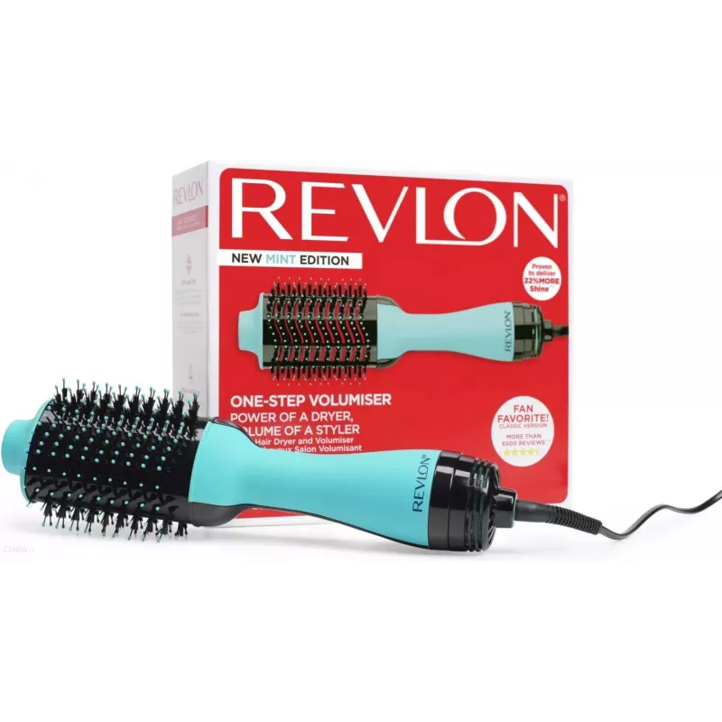 Revlon RVDR5222 One-Step Hair Dryer and Volumizer gorąca szczotka do włosów, zielony
