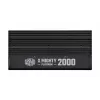 Jednostka zasilająca Cooler Master X Mighty Platinum 2000W 230V, ATX 24-pin, 80 PLUS Platinum, czarna, wentylator 12 cm