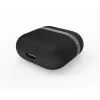 Zestaw słuchawkowy Bluetooth GEMBIRD TWS-02-BK, douszne TWS, czarno-szare, do 5 h odtwarzania, wbudowany mikrofon, etui ładujące
