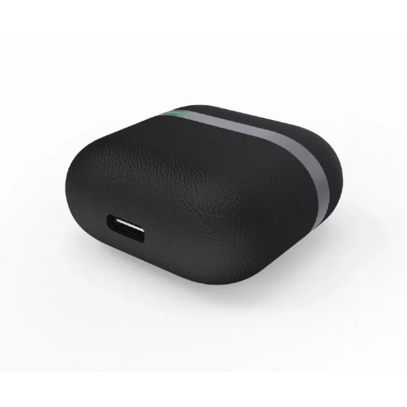 Zestaw słuchawkowy Bluetooth GEMBIRD TWS-02-BK, douszne TWS, czarno-szare, do 5 h odtwarzania, wbudowany mikrofon, etui ładujące