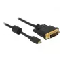 adapter kablowya wideo DeLOCK 83585 Micro-HDMI na DVI-D 1 m