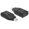 Adapter wideo/audio DeLOCK - HDMI - HDMI, 19-pin (W) - Mini DisplayPort (M) - (DisplayPort 1.1) - Czarny (65552)