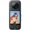 Kamera sportowa Insta360 X3 — 72 MP, 5K Ultra HD (5760×2880), 100 kl./s, CMOS, Wi‑Fi, wbudowany wyświetlacz, MicroSD, 0,508 kg, czarna