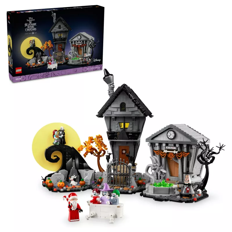 LEGO Ideas — Miasteczko Halloween Tima Burtona (21351)