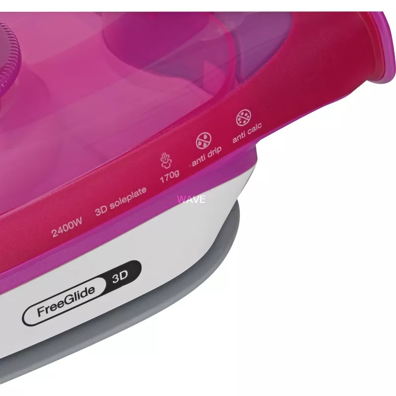 Braun FreeStyle 3 FI 3124 Żelazko parowe i suche Stopa ceramiczna 2400 W Fioletowy