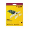 Karta sieciowa DeLOCK 89943 Wewnętrzna Ethernet 1000 Mbit/s