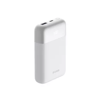 D-Link 10000mAh Powerbank, 10000 mAh, Biały