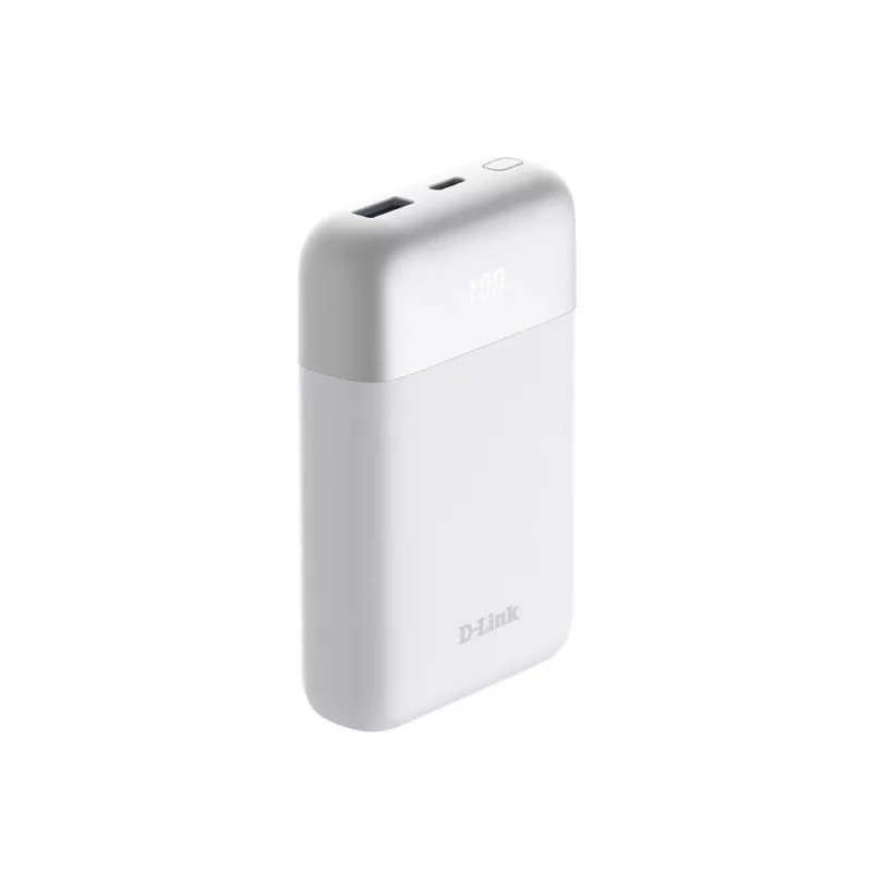 D-Link 10000mAh Powerbank, 10000 mAh, Biały