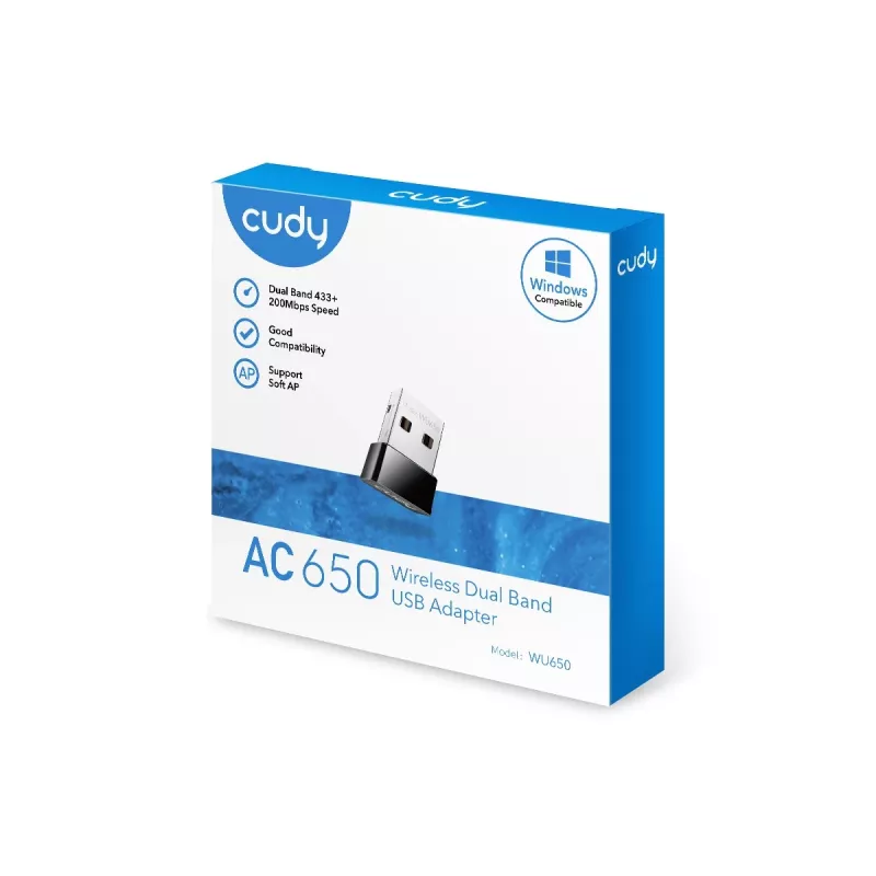Karta sieciowa Cudy WU650 WLAN 433 Mbit/s