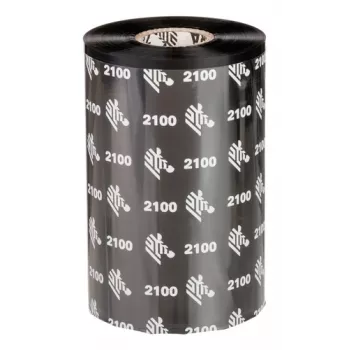 Taśma termotransferowa Zebra 2100 Wax 450 m Czarna
