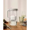 Dzbanek filtrujący wodę BRITA Glass+1 Maxtra Pro szary, 2,4 L całkowita / 1,5 L filtrowana, filtr Maxtra Pro PP