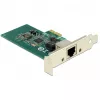 DeLock Karta PCI Express > 1 x Gigabit LAN - Karta sieciowa - PCIe 2.1 Low-Profile - Gigabit Ethernet