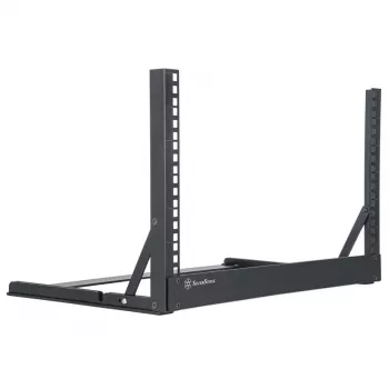 Ramowa otwarta szafka rack 6U 19 cali SILVERSTONE SST-RK06U-OF srebrna