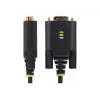 StarTech.com 13ft (4m) 2-portowy adapter kablowya USB na szeregowy, wymienne śruby/nakrętki DB9, zachowanie COM, USB-A na DB9 RS232, FTDI, ochrona ESD poziomu 4, Windows/macOS/ChromeOS/Linux — wytrzymała konstrukcja TPE