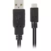 Kabel USB 2.0, wtyk USB-A > wtyk Micro-USB (czarny, 3,0 metra)