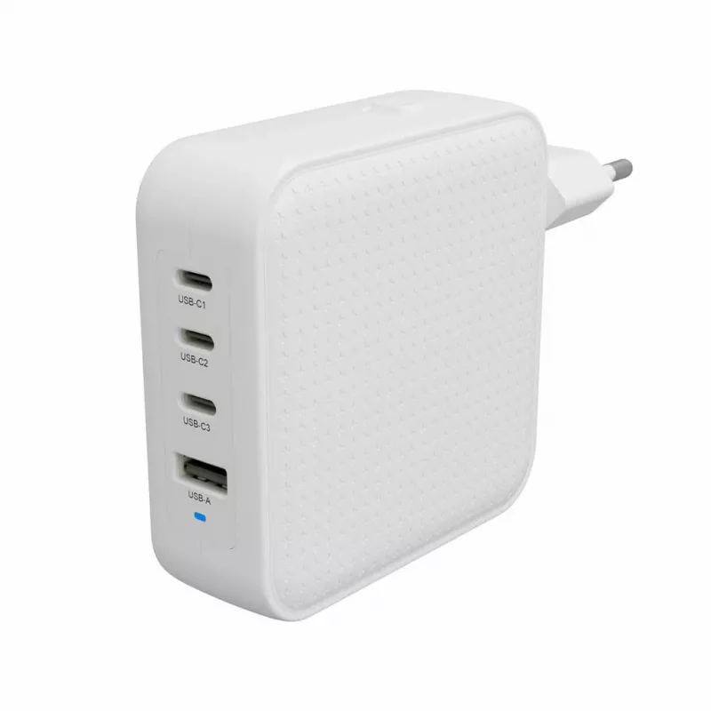 Hyper HyperJuice 100W USB-C GaN Travel Charger 3C+1A - Biały (HJ1002WHWWGL)