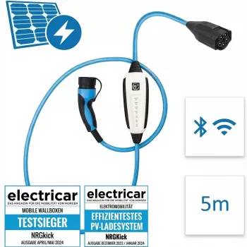 Stacja ładowania NRGkick 32A Pure z GSM, GPS i WLAN, kabel 5 m