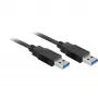 Wentronic Goobay Kabel USB 3.0 SuperSpeed, czarny, 3 m - USB 3.0-Wtyk (Typ A) > USB 3.0-Wtyk (Typ A) (93929)