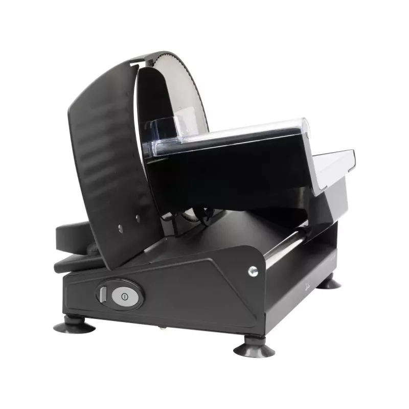 Krajalnica elektryczna JATA JECF1200 200W czarna stal nierdzewna grubość plastra 1,5 cm
