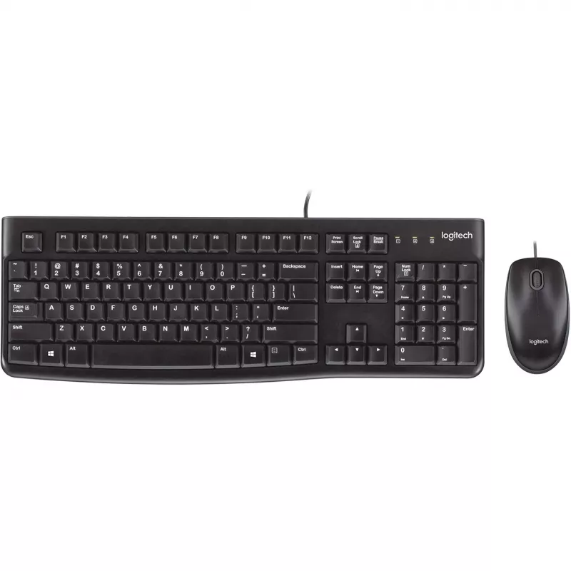 Logitech Desktop MK120 - Zestaw klawiatury i myszy